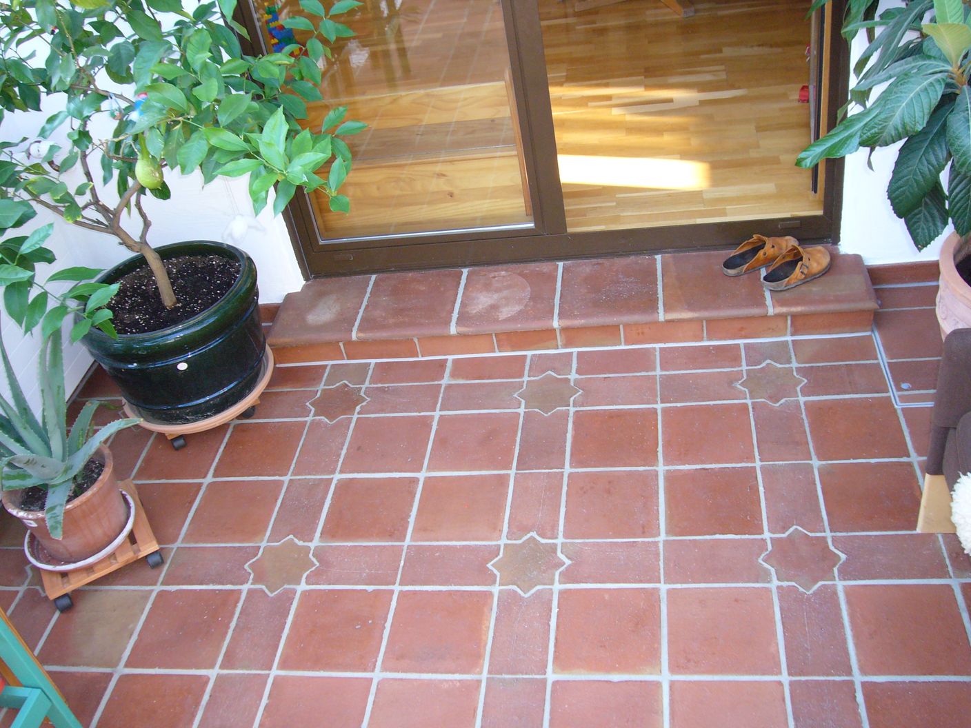 Wintergarten-Terracotta